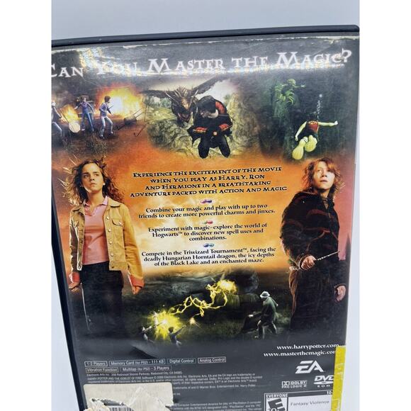 Harry Potter and the Goblet of Fire (Sony PlayStation 2, PS2, 2005) TESTED - Picture 3 of 5